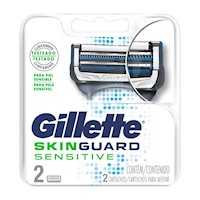 Repuestos de Afeitar Gillette Skinguard Sensitive 2 Unidades